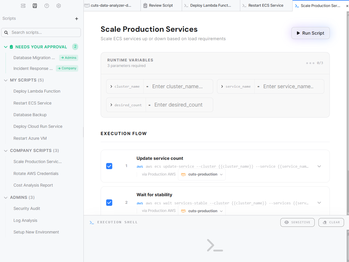 Cuts: Manage AWS, GCP, Azure and more from your desktop
